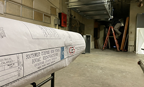  HVAC Room at Southwest Guilford High School